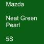 Preview: Mazda, Neat Green Pearl, 5S.